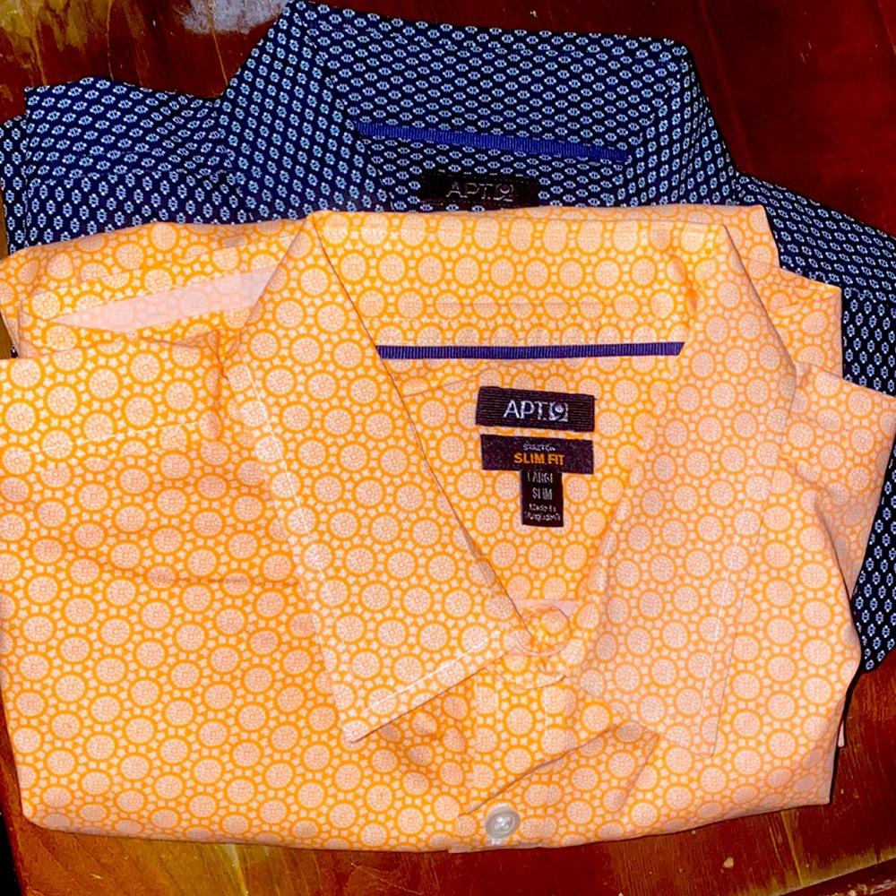 Apt 9 men’s slim fit - L Like New